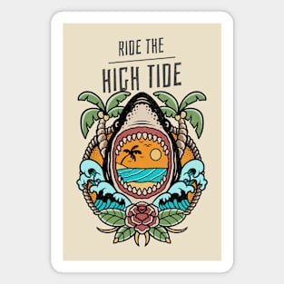 Surfing Surf Surfer High Tide Magnet